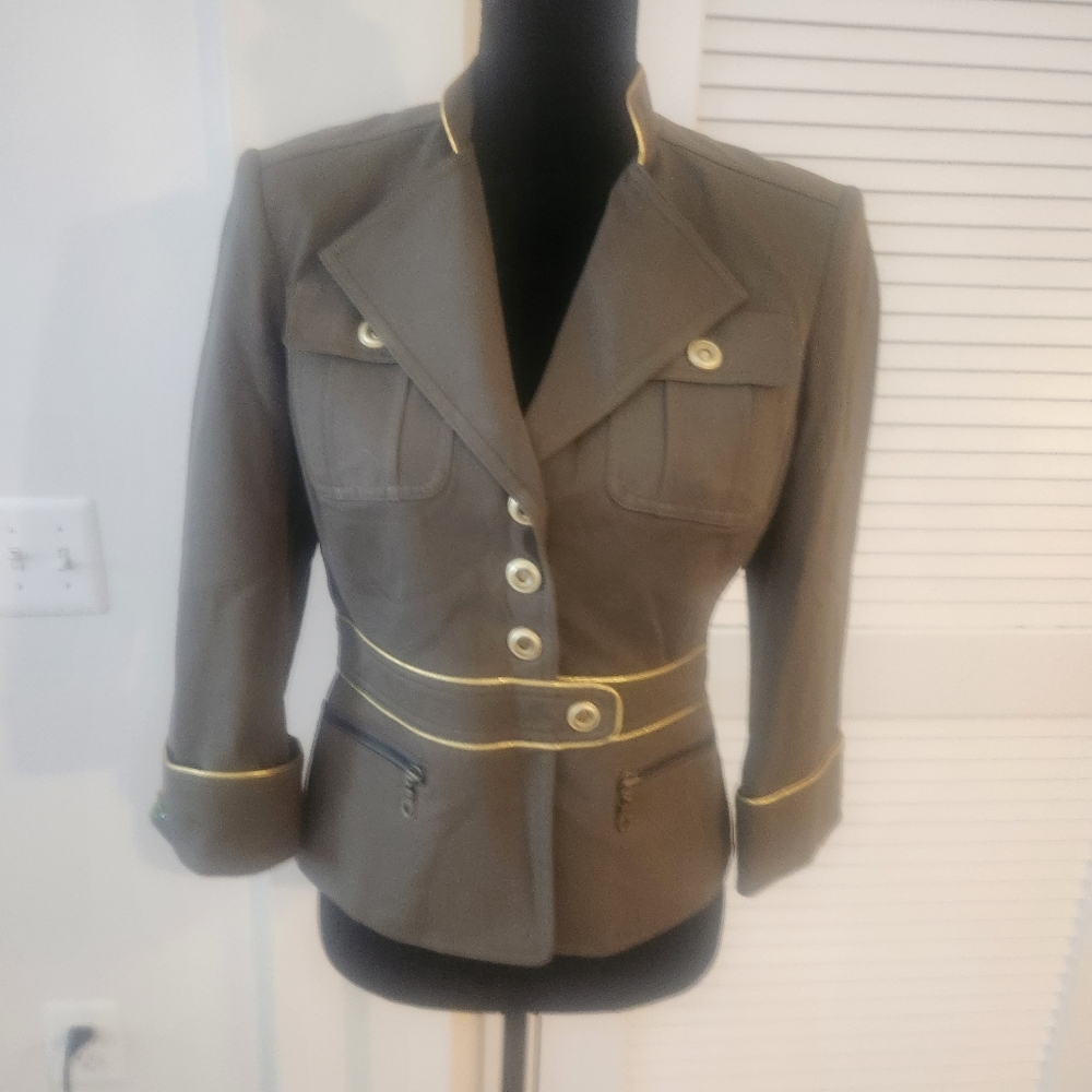 Cynthia Cynthia Steffe Beaded details Jacket Sz 6 - Picture 5 of 10